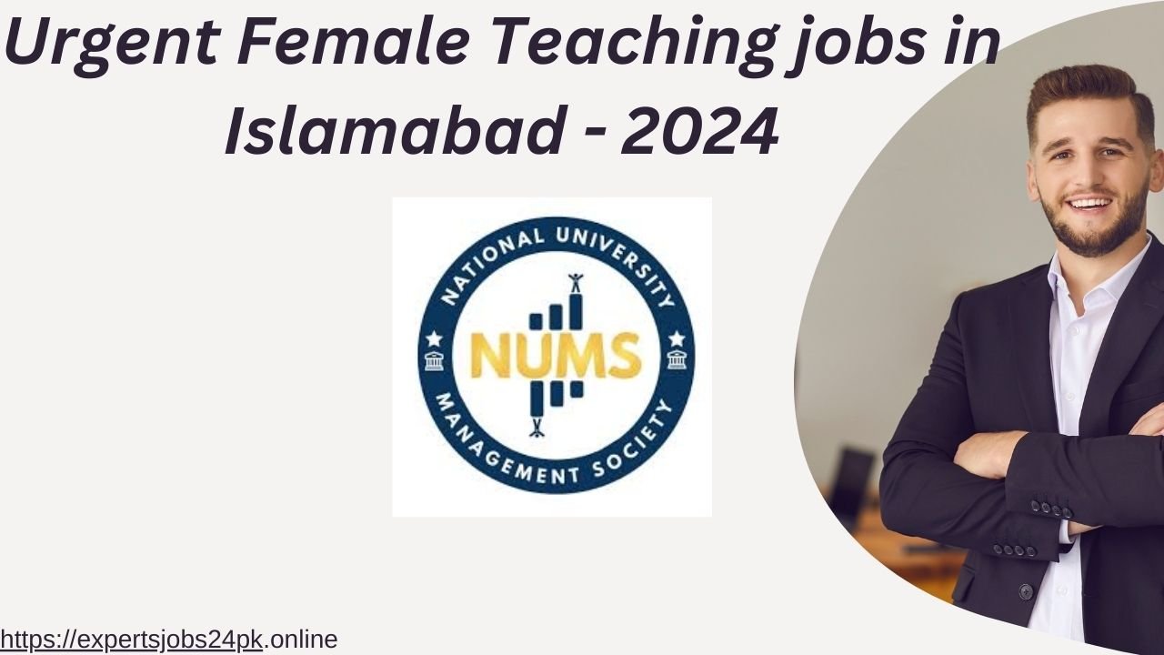 Urgent Female Teaching jobs in Islamabad