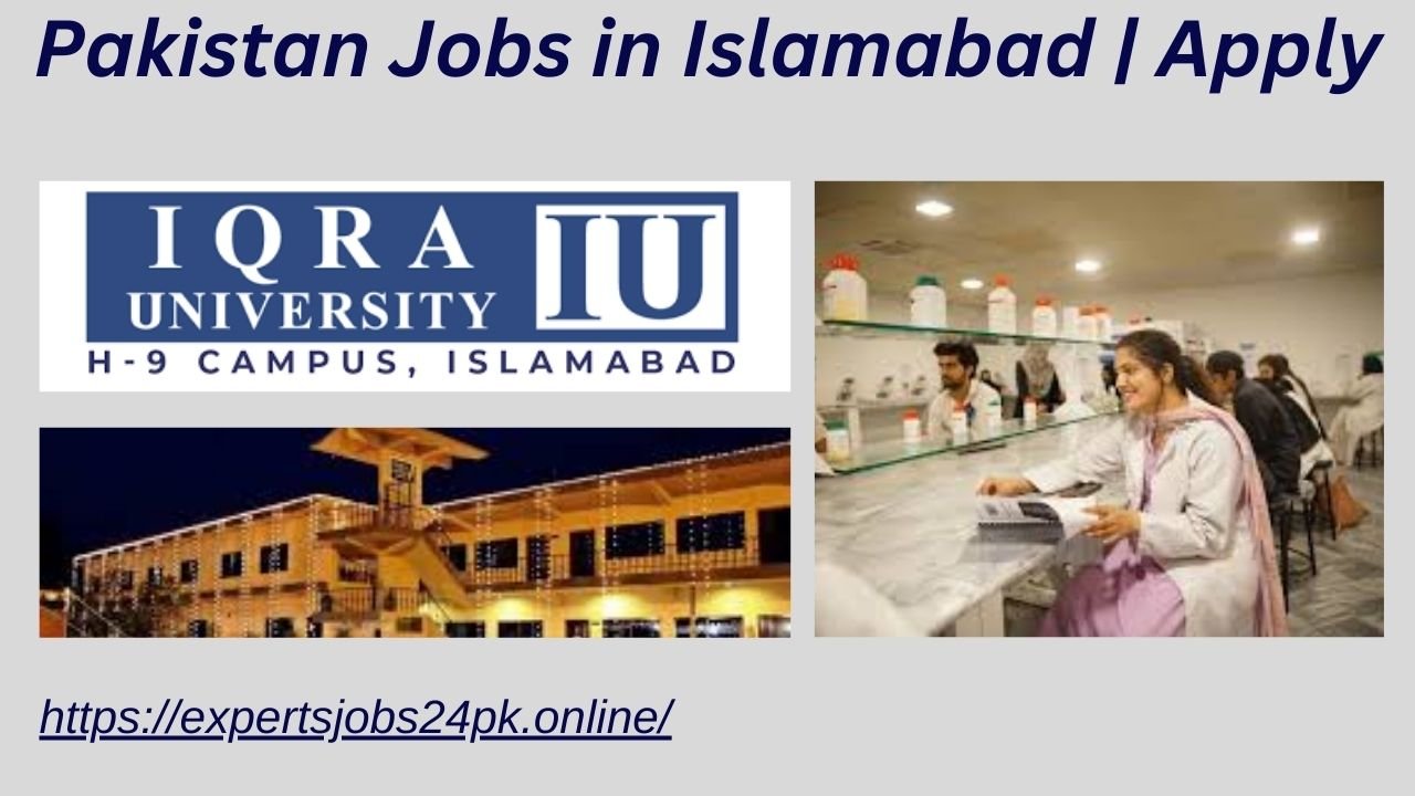 Pakistan Jobs in Islamabad | Apply