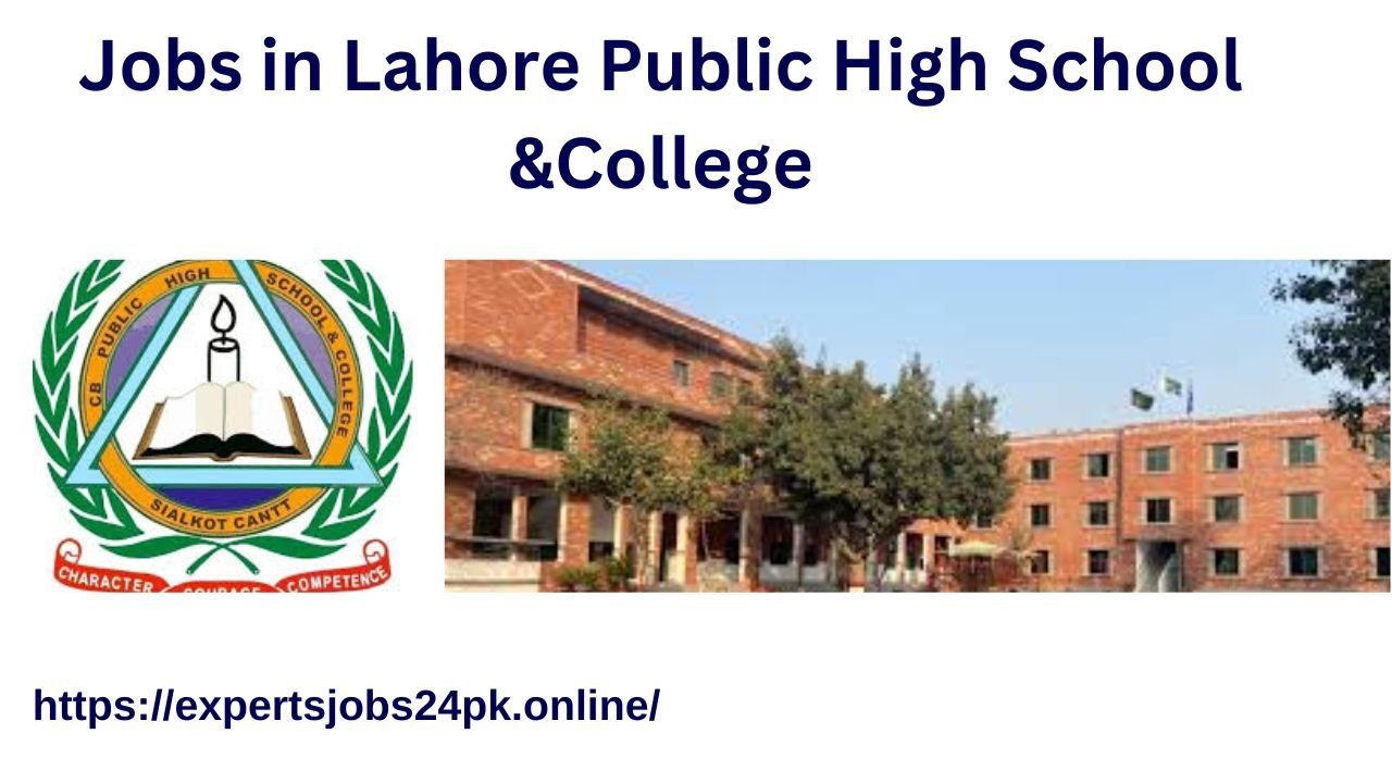 Jobs in Lahore Public High School &College