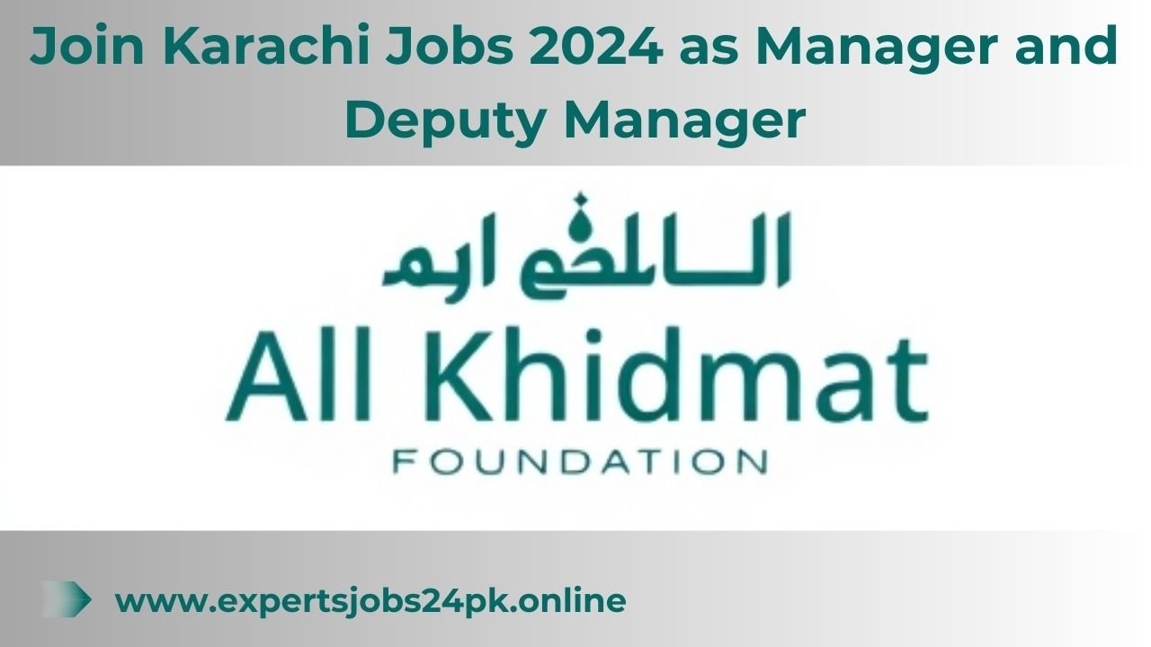 Deputy Manager in Karachi Jobs 2024